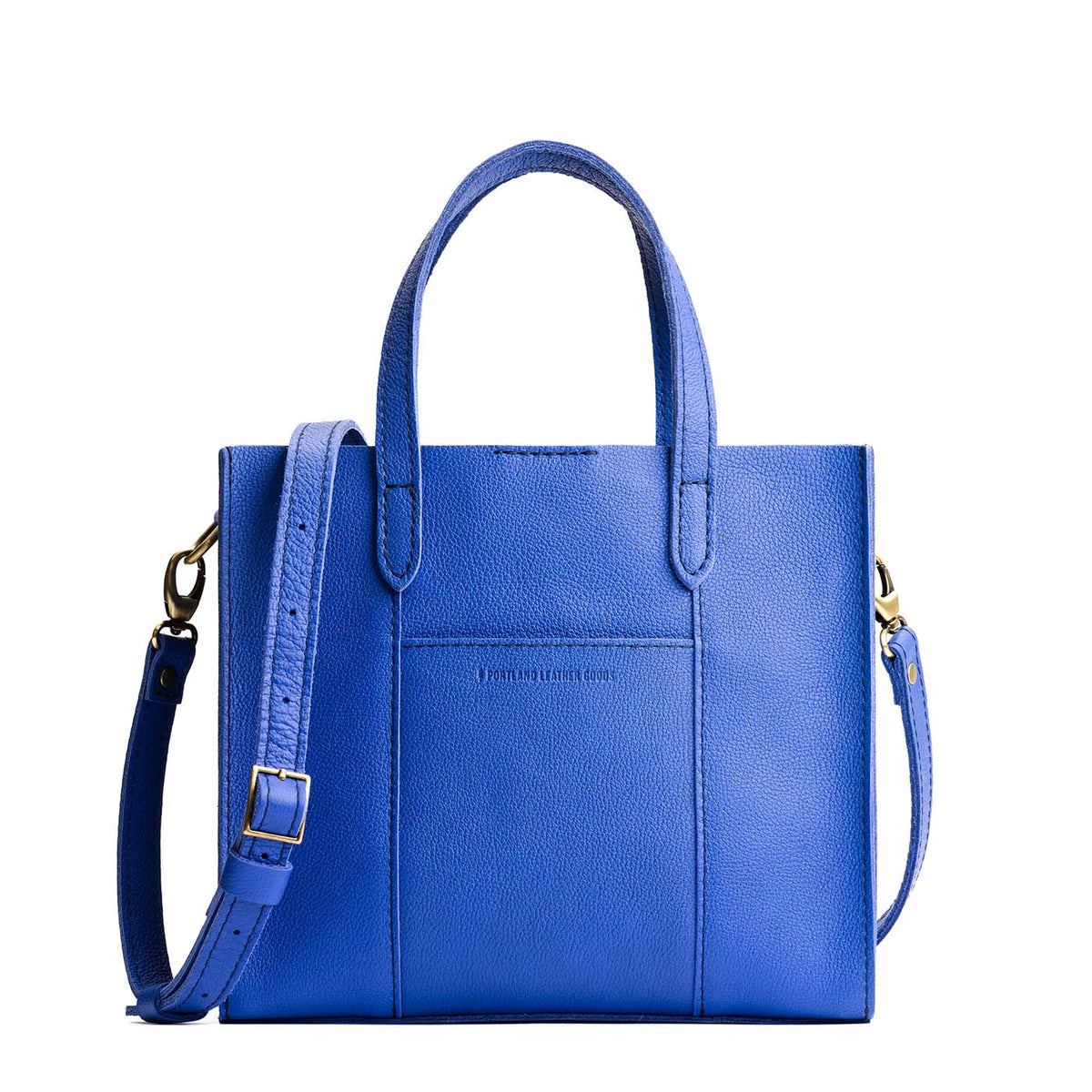 'Almost Perfect' Lola Crossbody Tote - Astro Blue / Classic