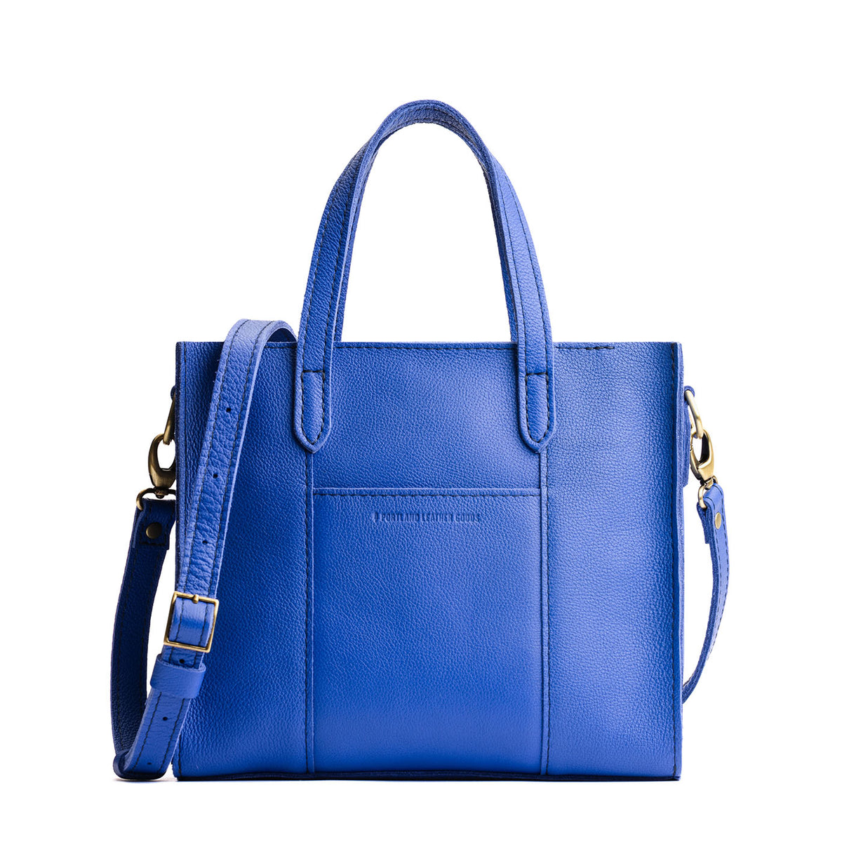 'Almost Perfect' Lola Crossbody Tote - Astro Blue / Zipper