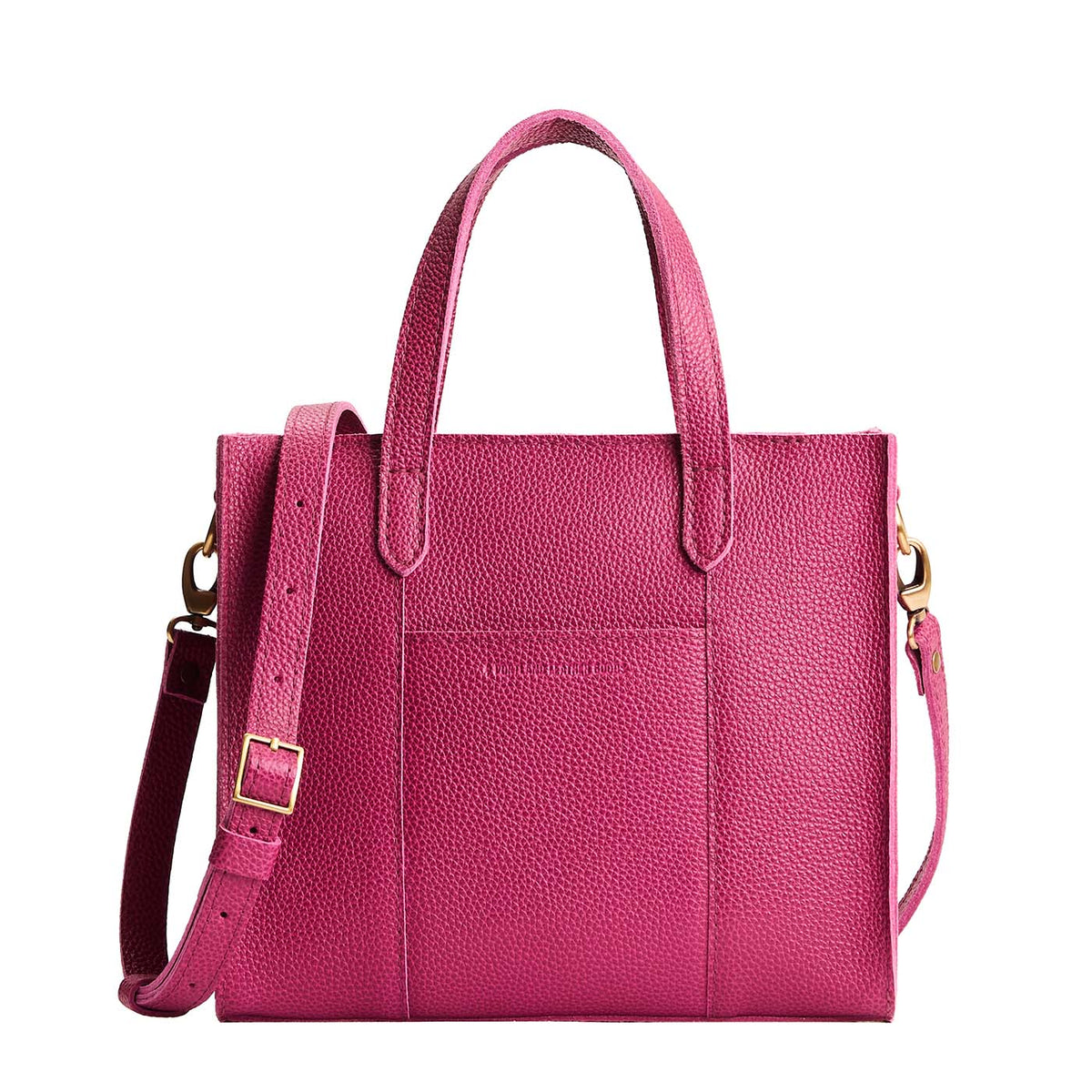 'Almost Perfect' Lola Crossbody Tote - Cosmo / Zipper
