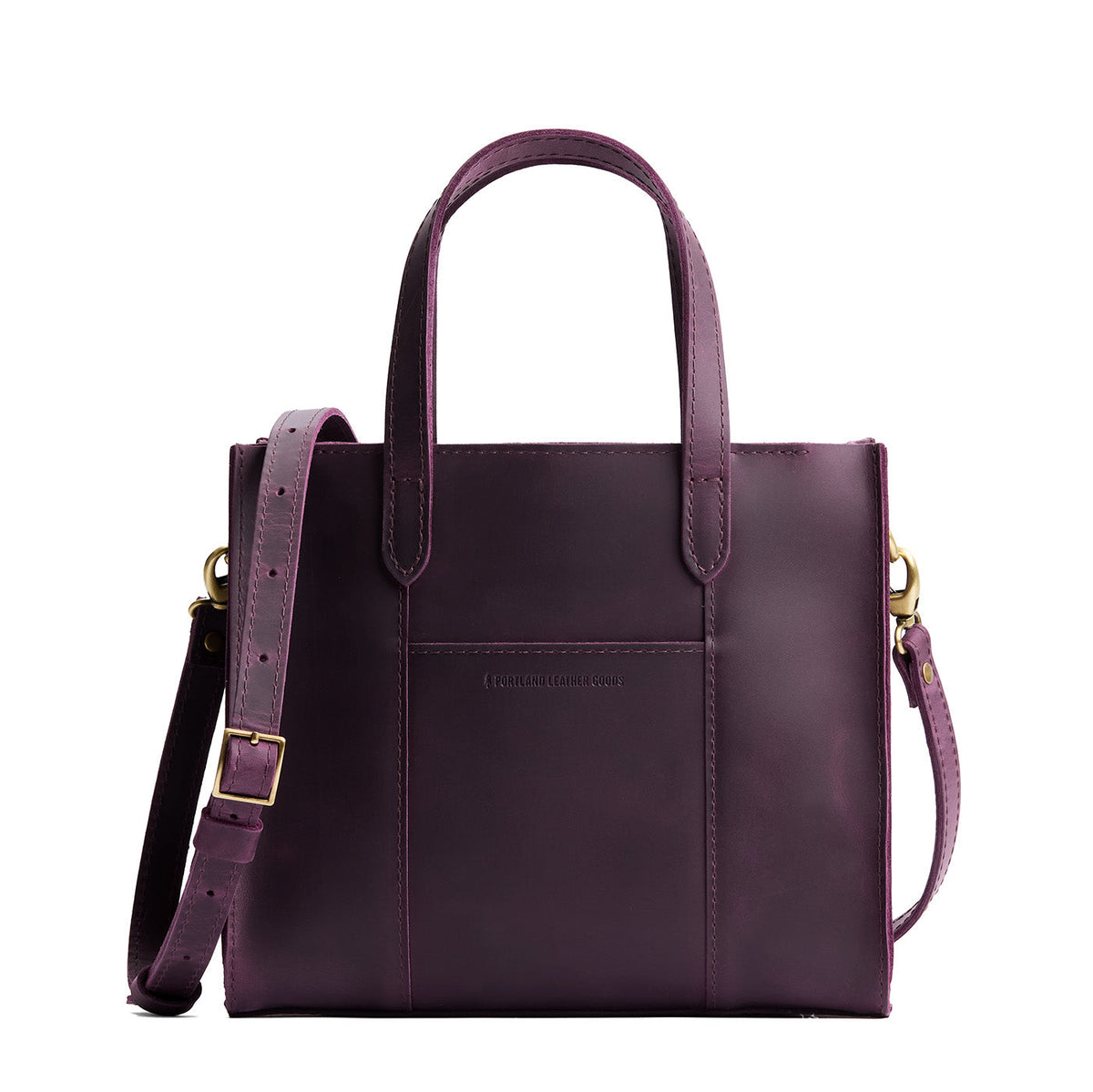 'Almost Perfect' Lola Crossbody Tote - Larkspur / Zipper