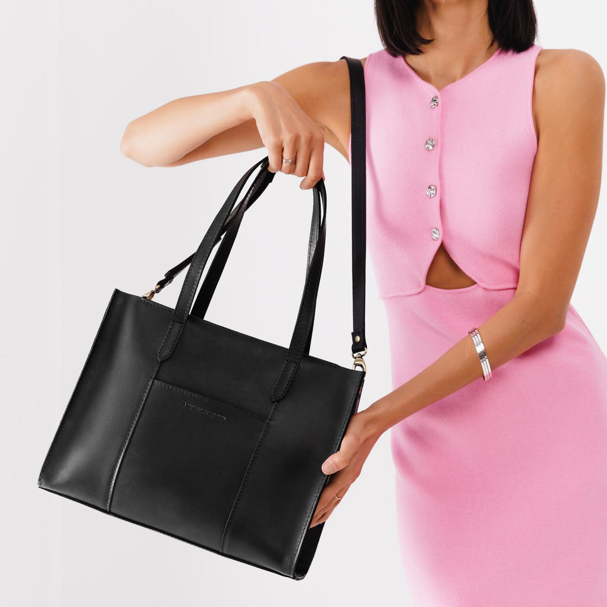 'Almost Perfect' Large Lola Zipper Crossbody Tote - Image 178