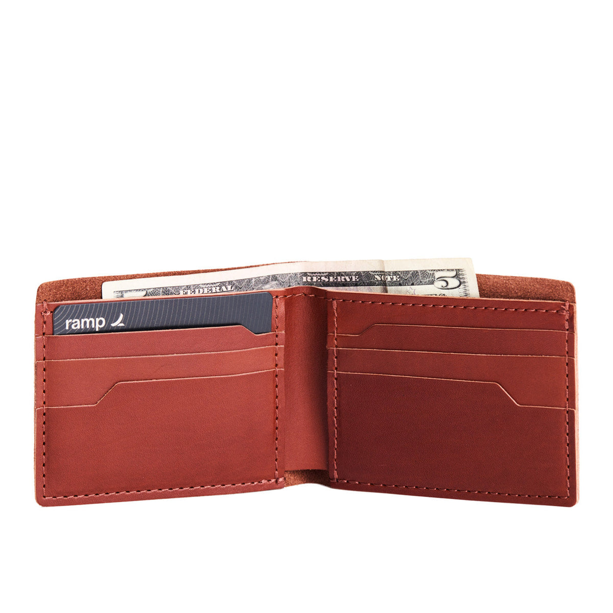 'Almost Perfect' Lucca Bifold Wallet - Marrone