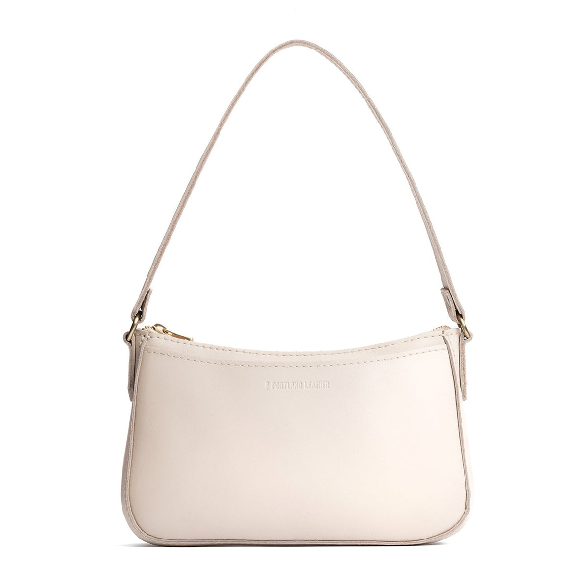 'Almost Perfect' Lucy Shoulder Bag - Bone / Small