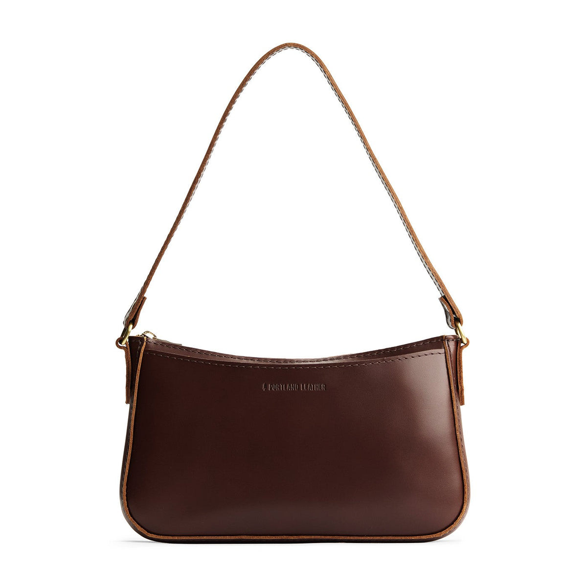 'Almost Perfect' Lucy Shoulder Bag - Chocolate Brown