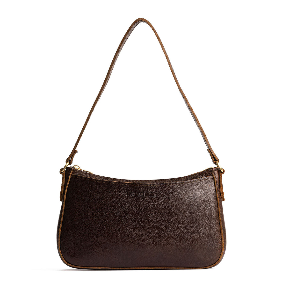 'Almost Perfect' Lucy Shoulder Bag - Coldbrew / Small