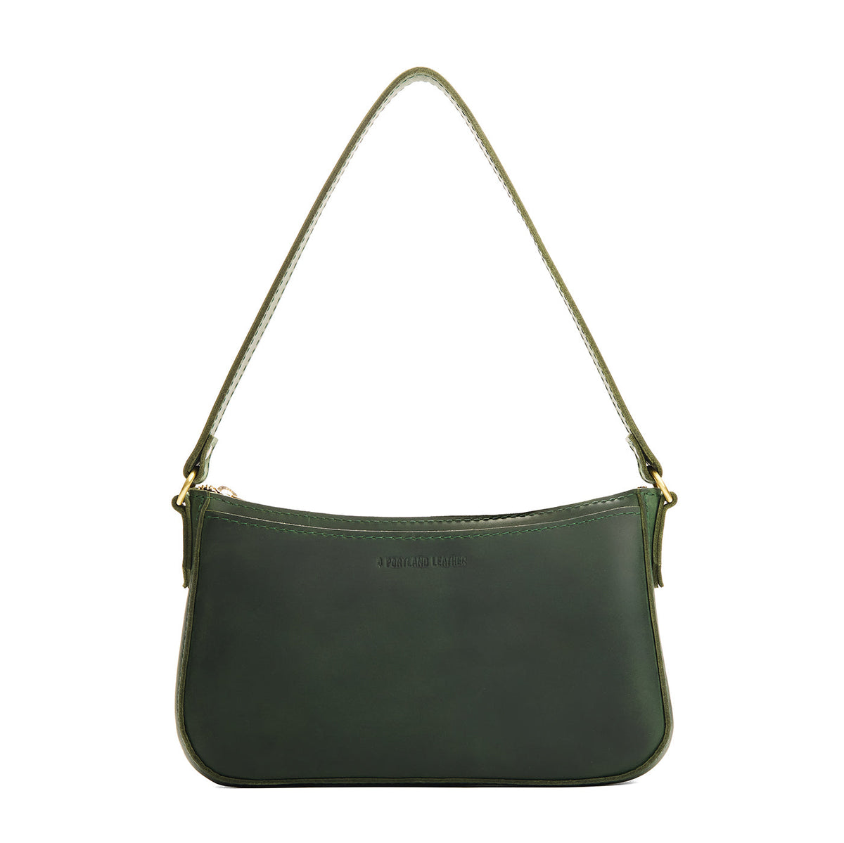 'Almost Perfect' Lucy Shoulder Bag - Evergreen / Small