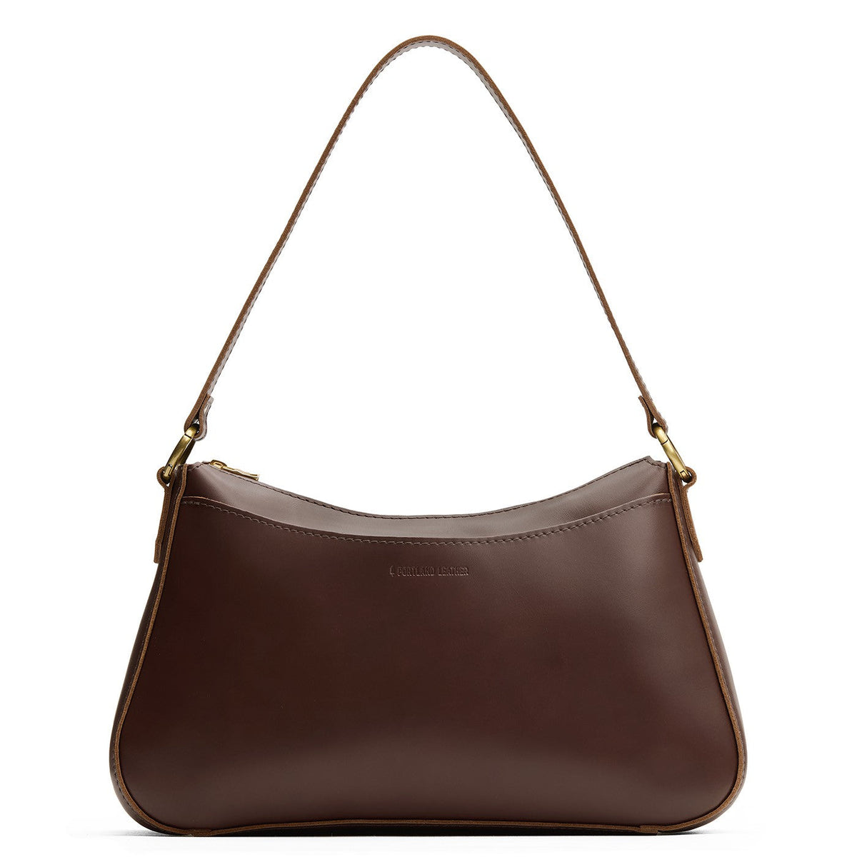 Lucy Shoulder Bag - Chocolate Brown / Large