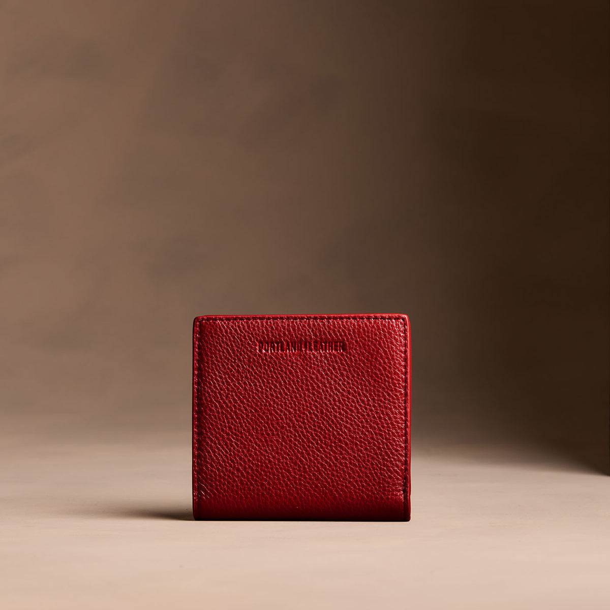 Luxe Slim Wallet - Icon Red / Small