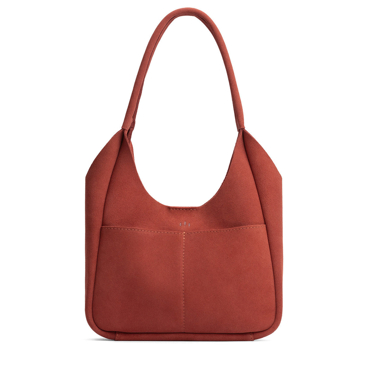 'Almost Perfect' Madison Shoulder Bag - Cinnabar / Large