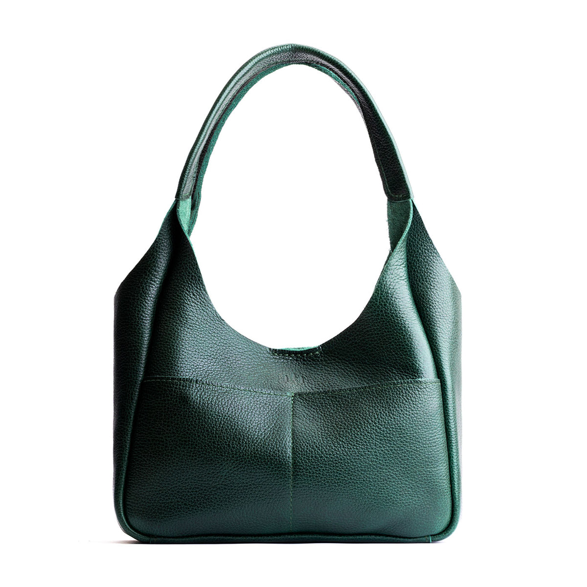'Almost Perfect' Madison Shoulder Bag - Forest Green / Medium