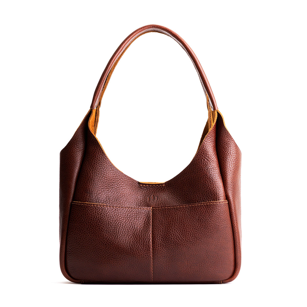 'Almost Perfect' Madison Shoulder Bag - Nutmeg / Medium