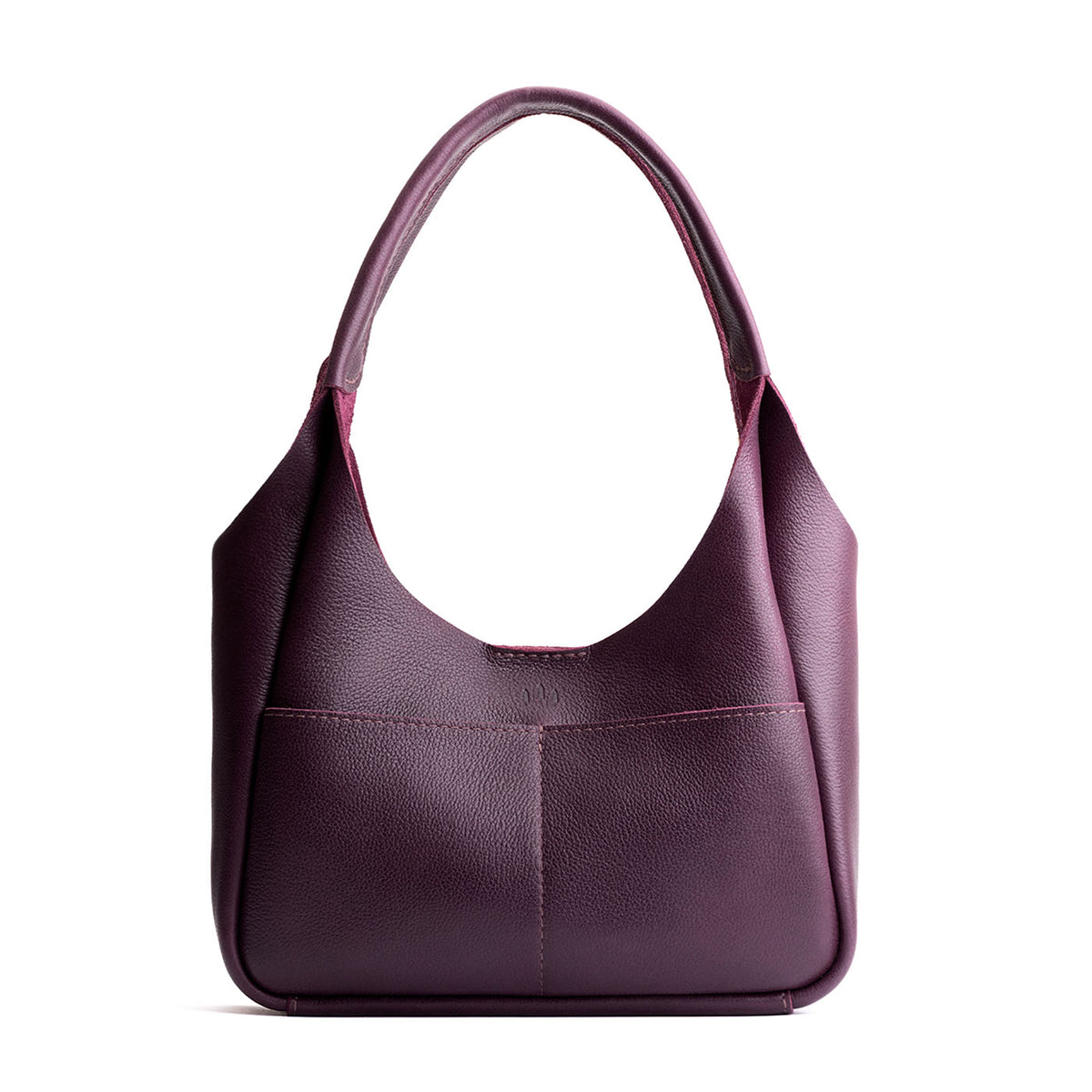 'Almost Perfect' Madison Shoulder Bag - Plum / Medium