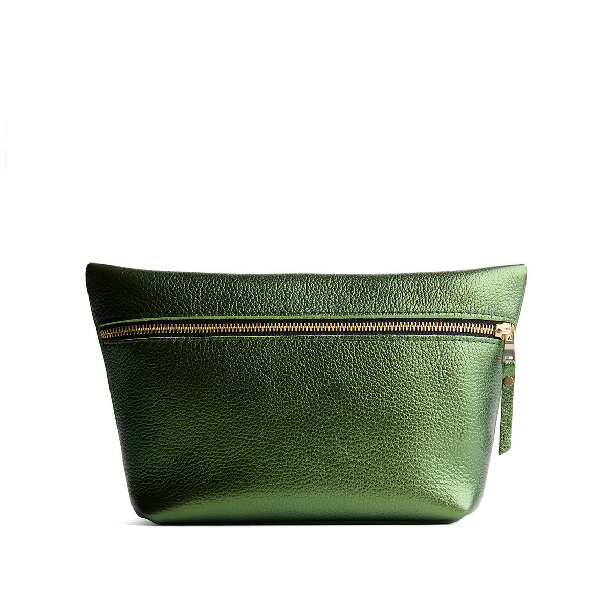 Makeup Bag - Metallic Greench / Extra Large