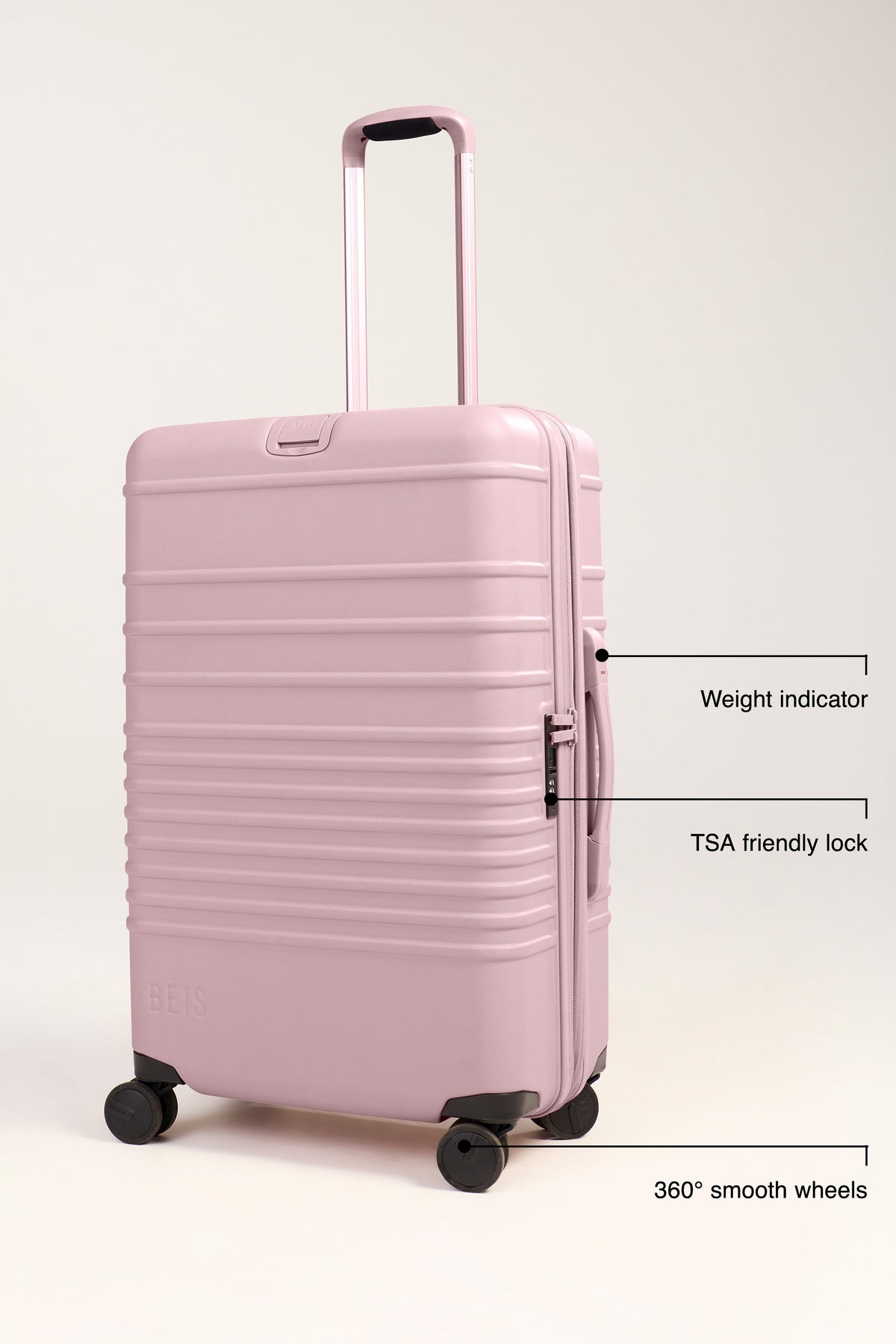The Medium Check-In Roller in Atlas Pink - Image 2