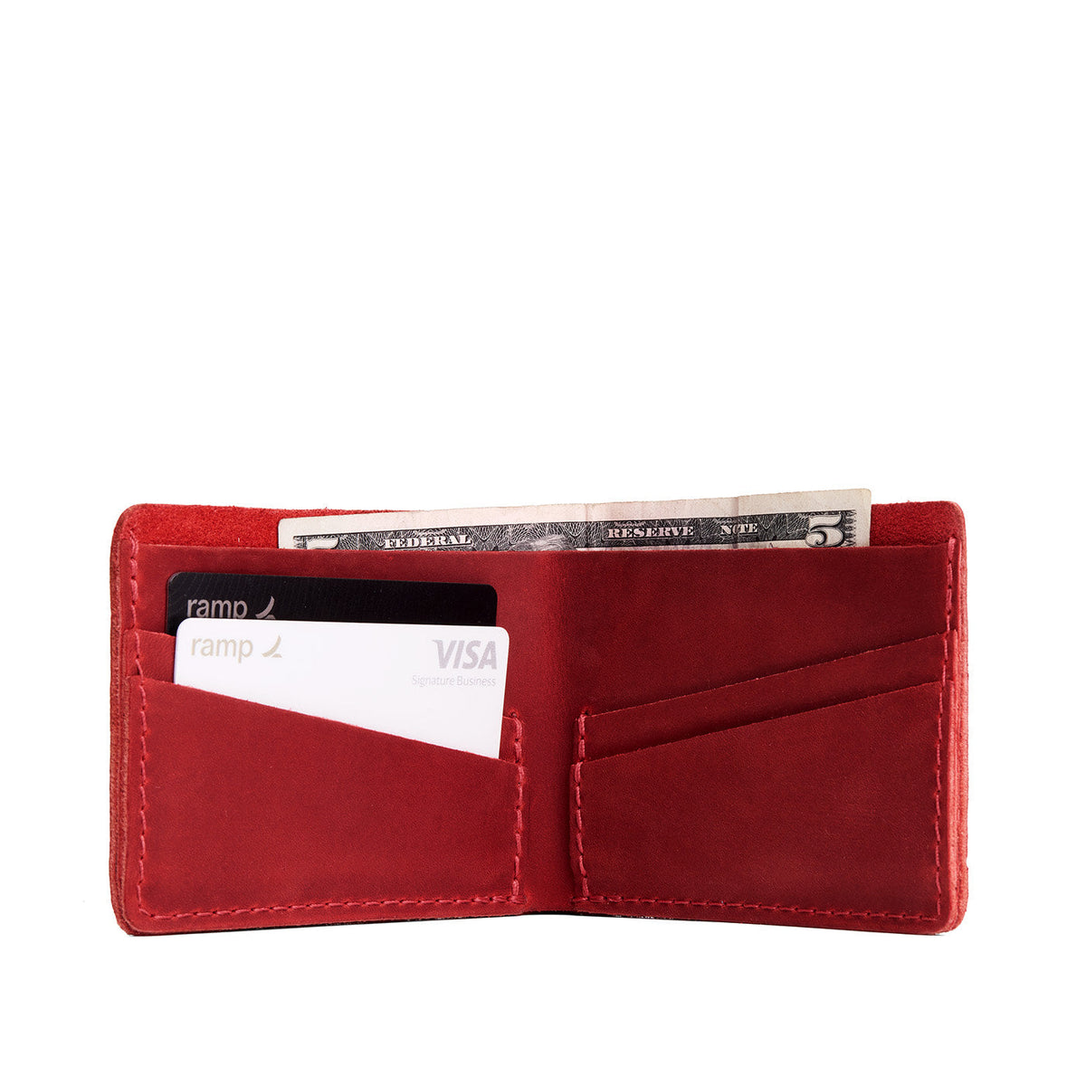 Bifold Leather Wallet - Phoenix
