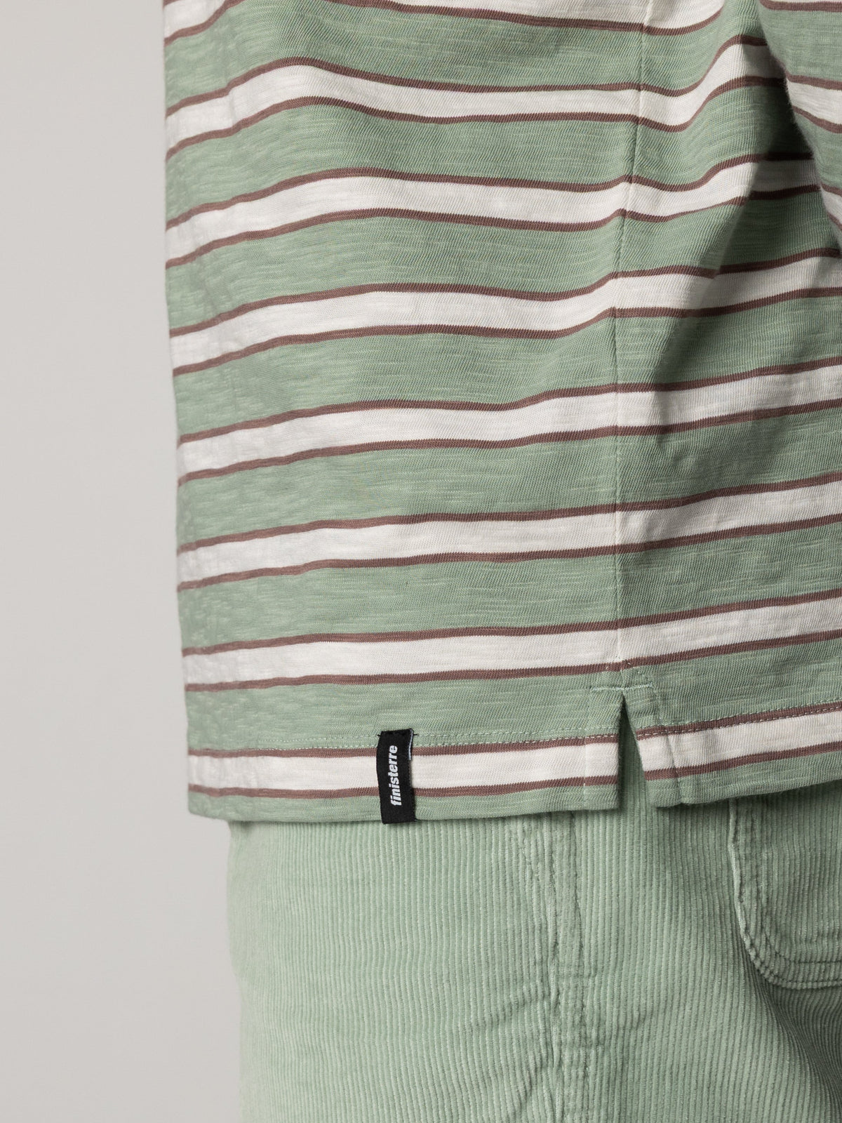 Men's Channel Stripe Long Sleeve T-shirt - Image 5