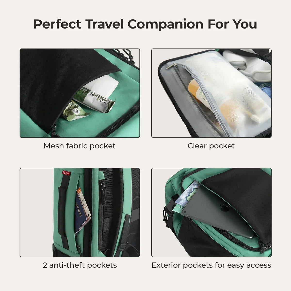 Blast Mesh Travel Backpack - Image 18