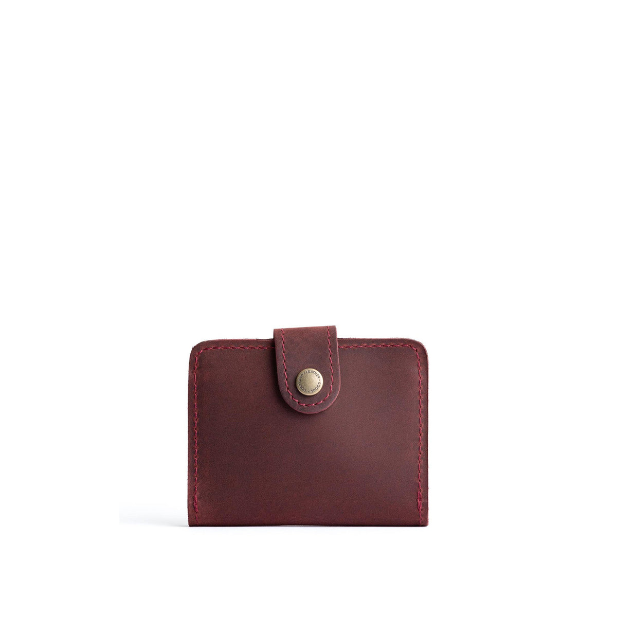 Mini Bifold Wallet - Merlot