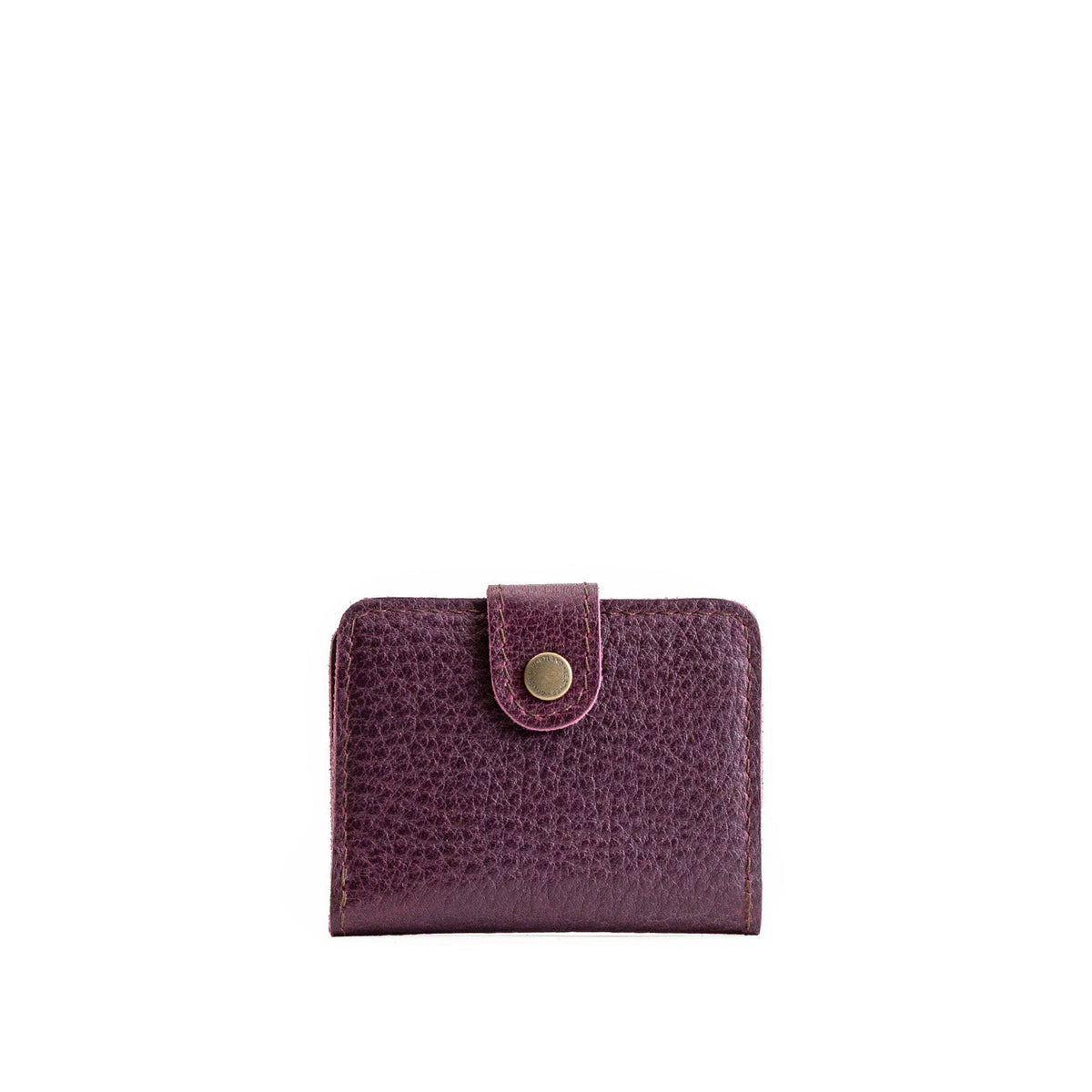 Mini Bifold Wallet - Plum