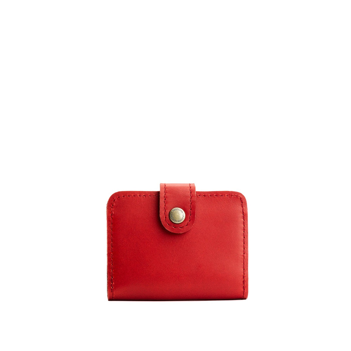 Mini Bifold Wallet - Ruby