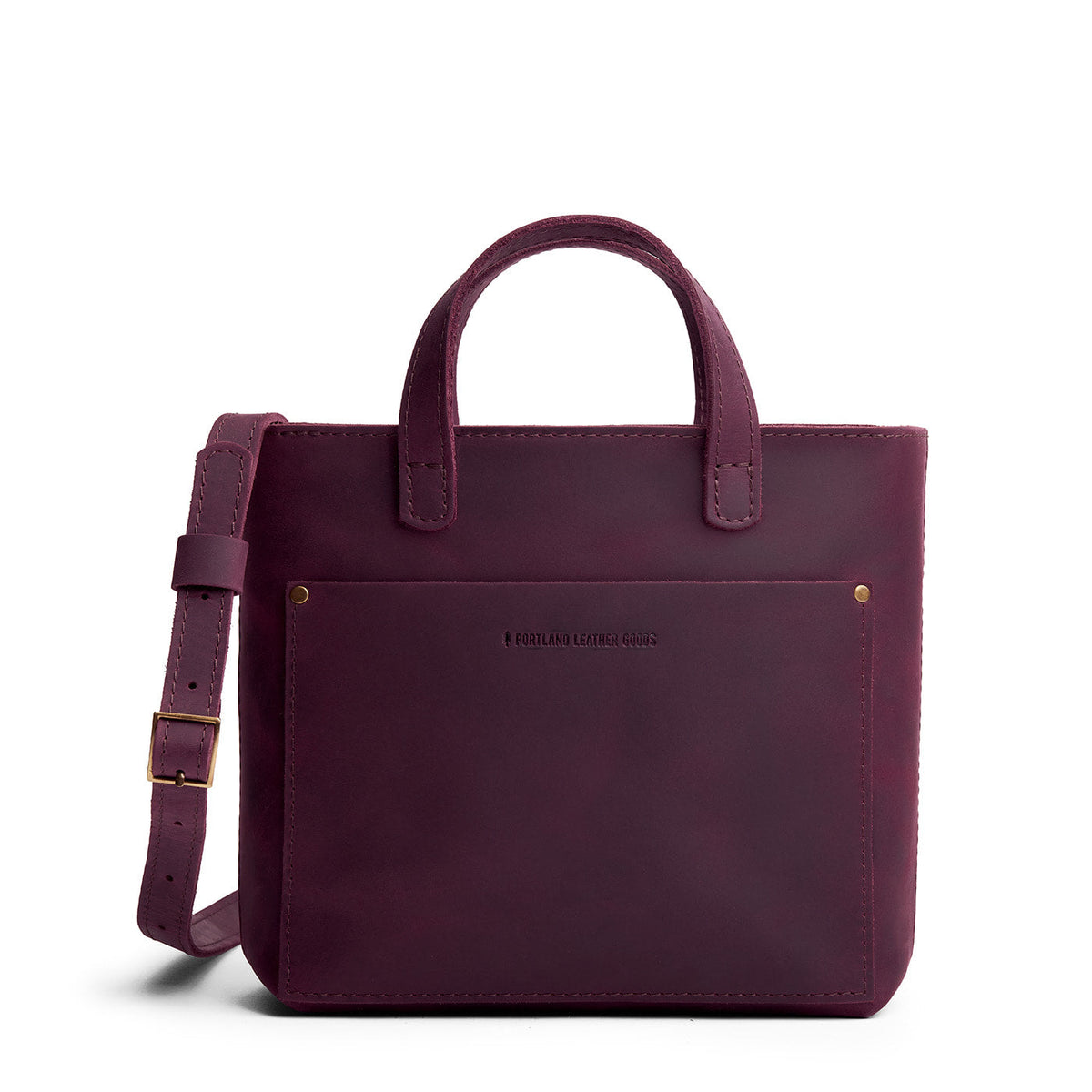 Mini Crossbody Tote - Larkspur / Zipper