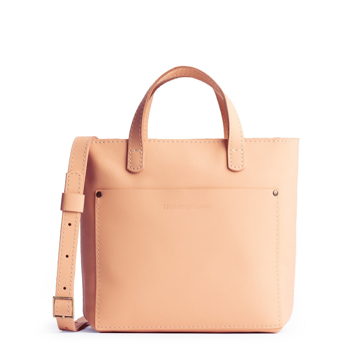 Mini Crossbody Tote - Mamey / Zipper