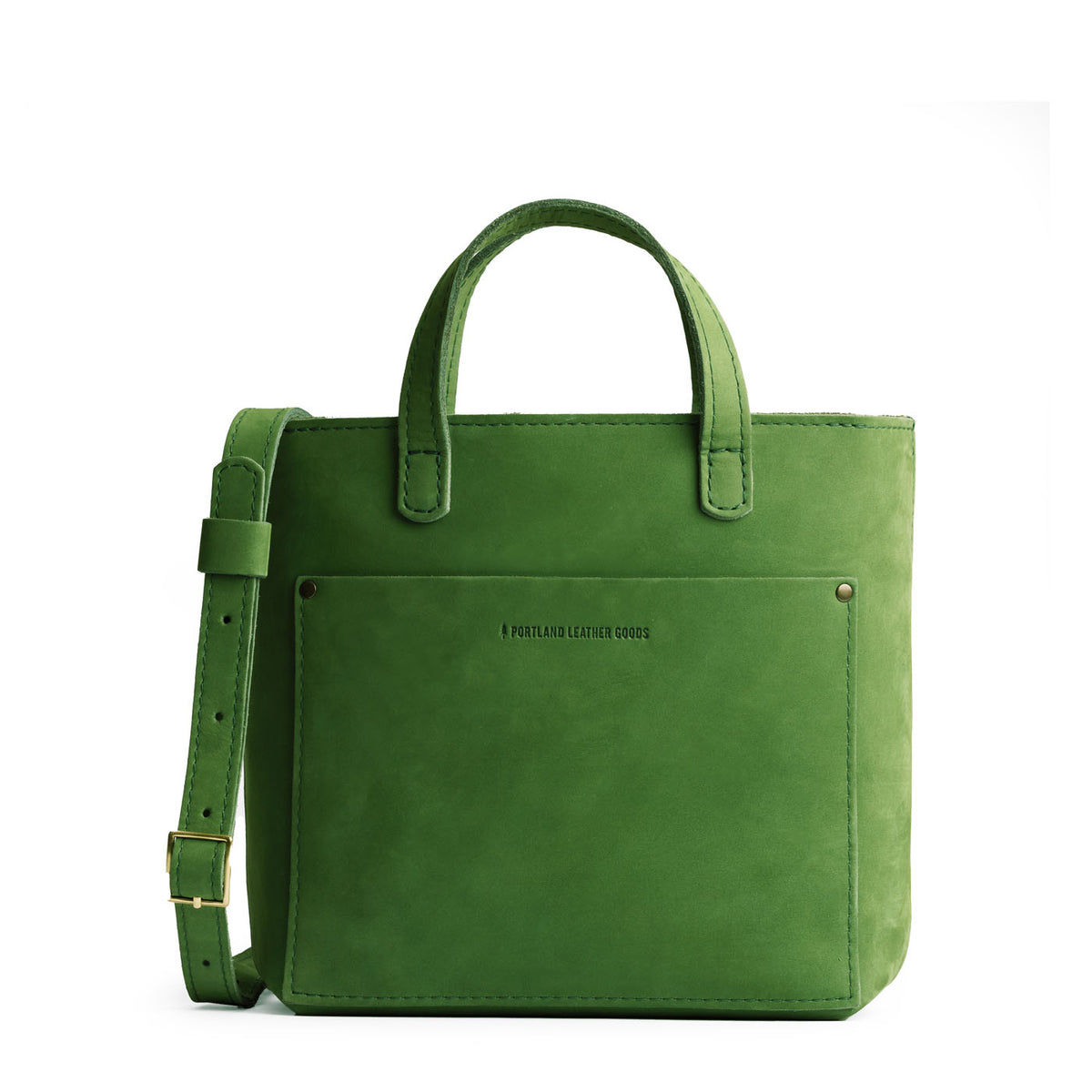 Mini Crossbody Tote - Succulent / Zipper