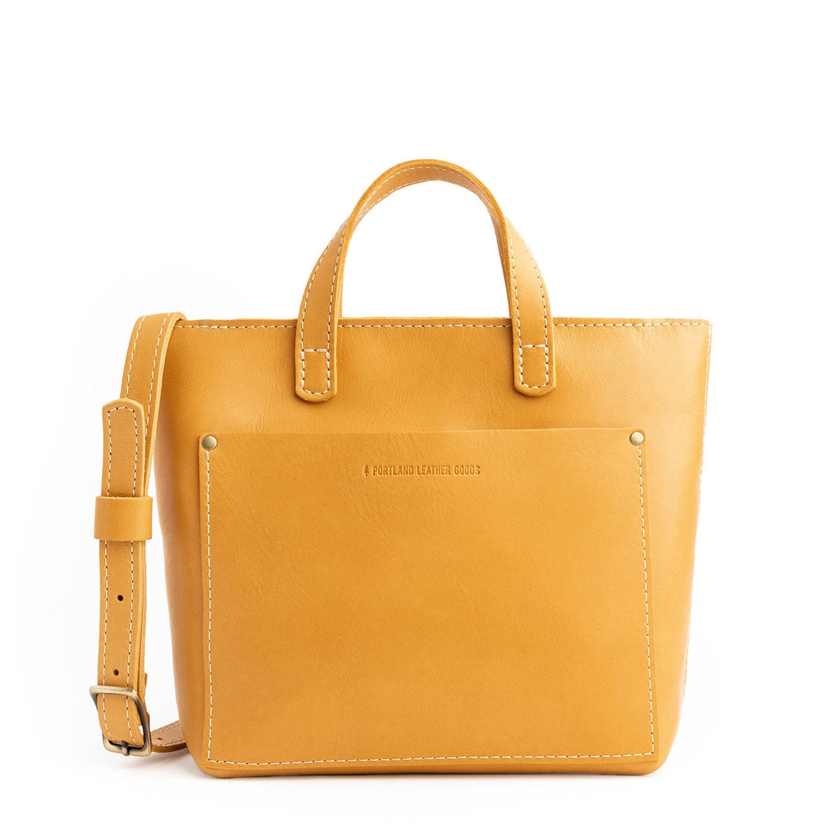 Mini Crossbody Tote - Sunflower / Zipper