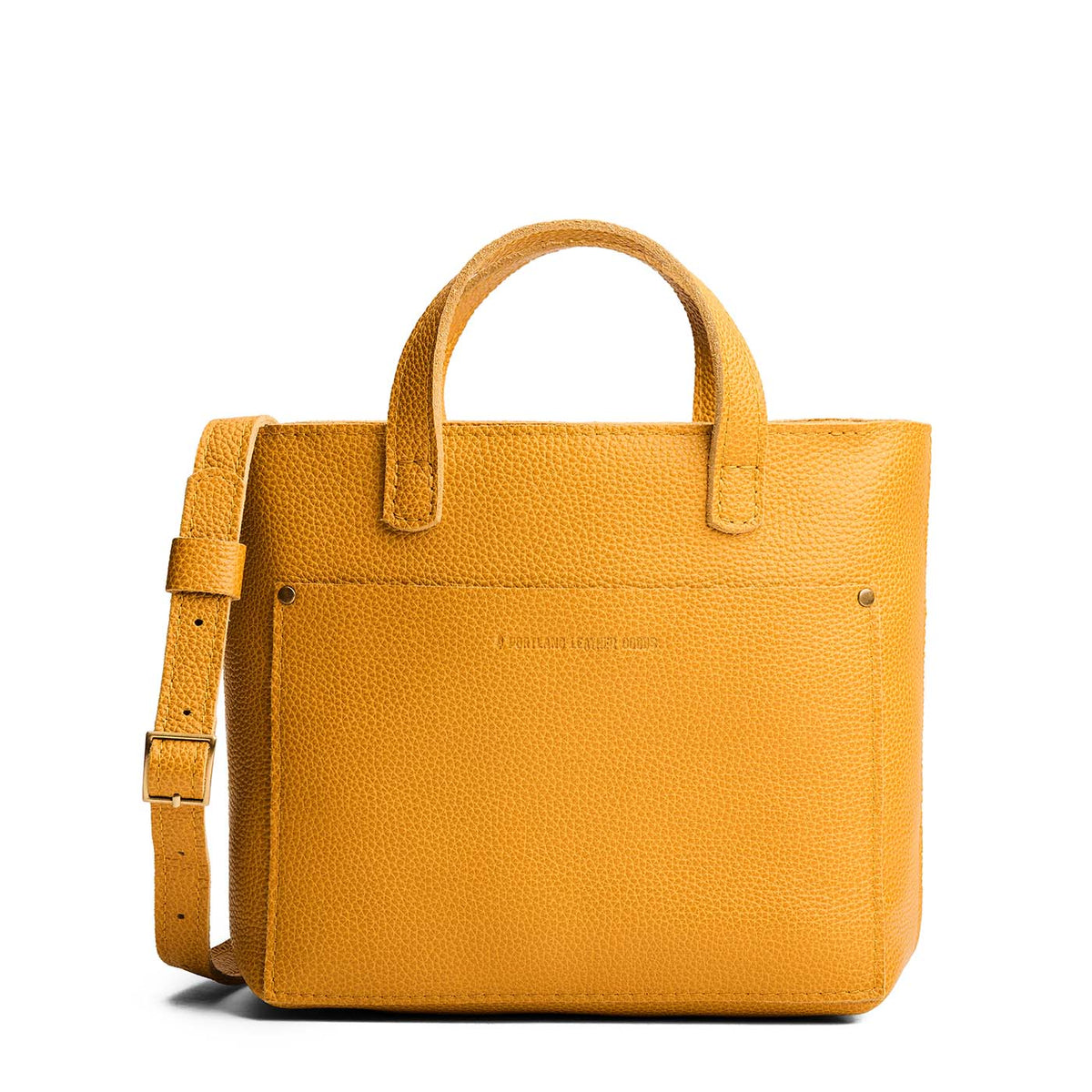 Mini Crossbody Tote - Sunshine / Zipper
