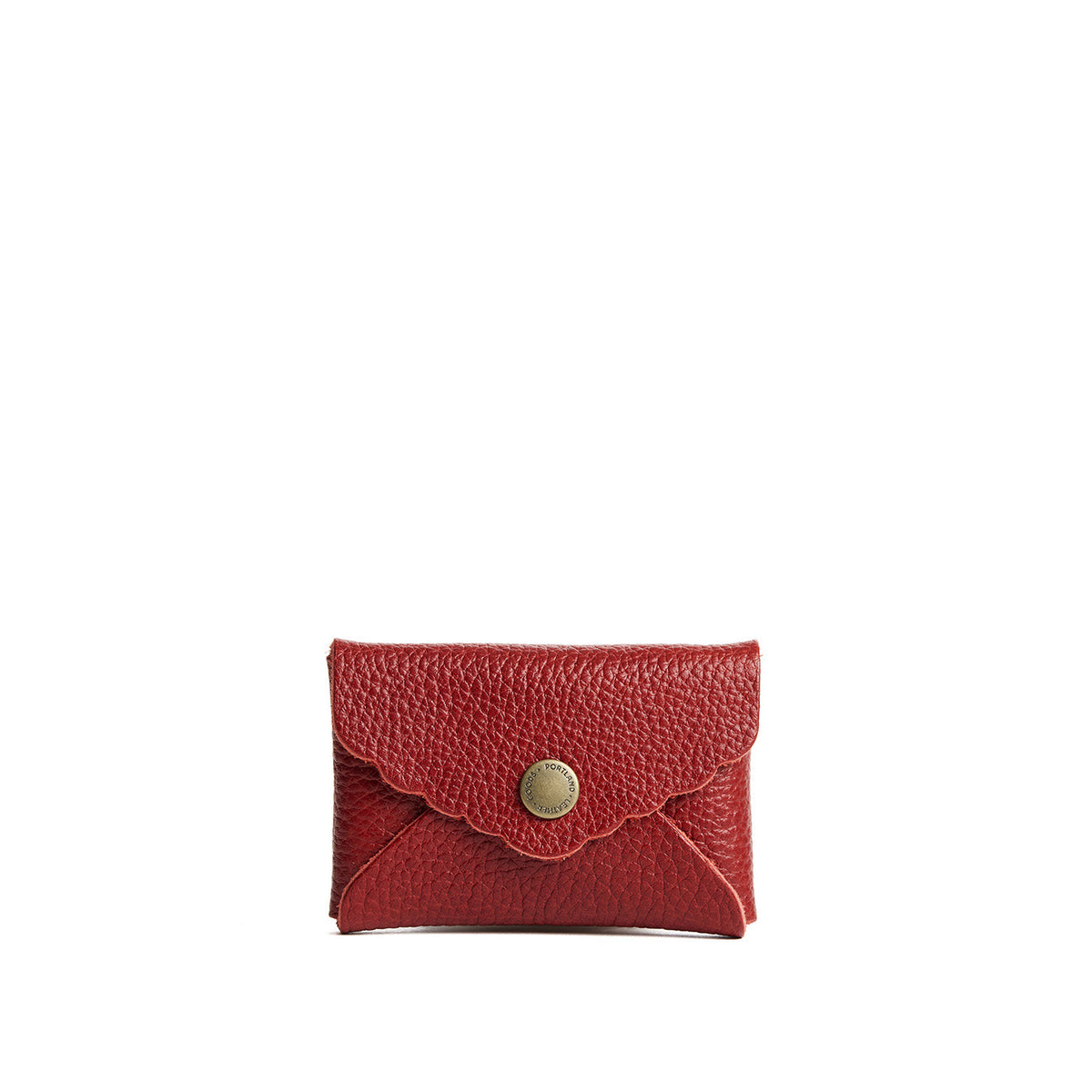 Mini Daisy Wallet - Chili Red