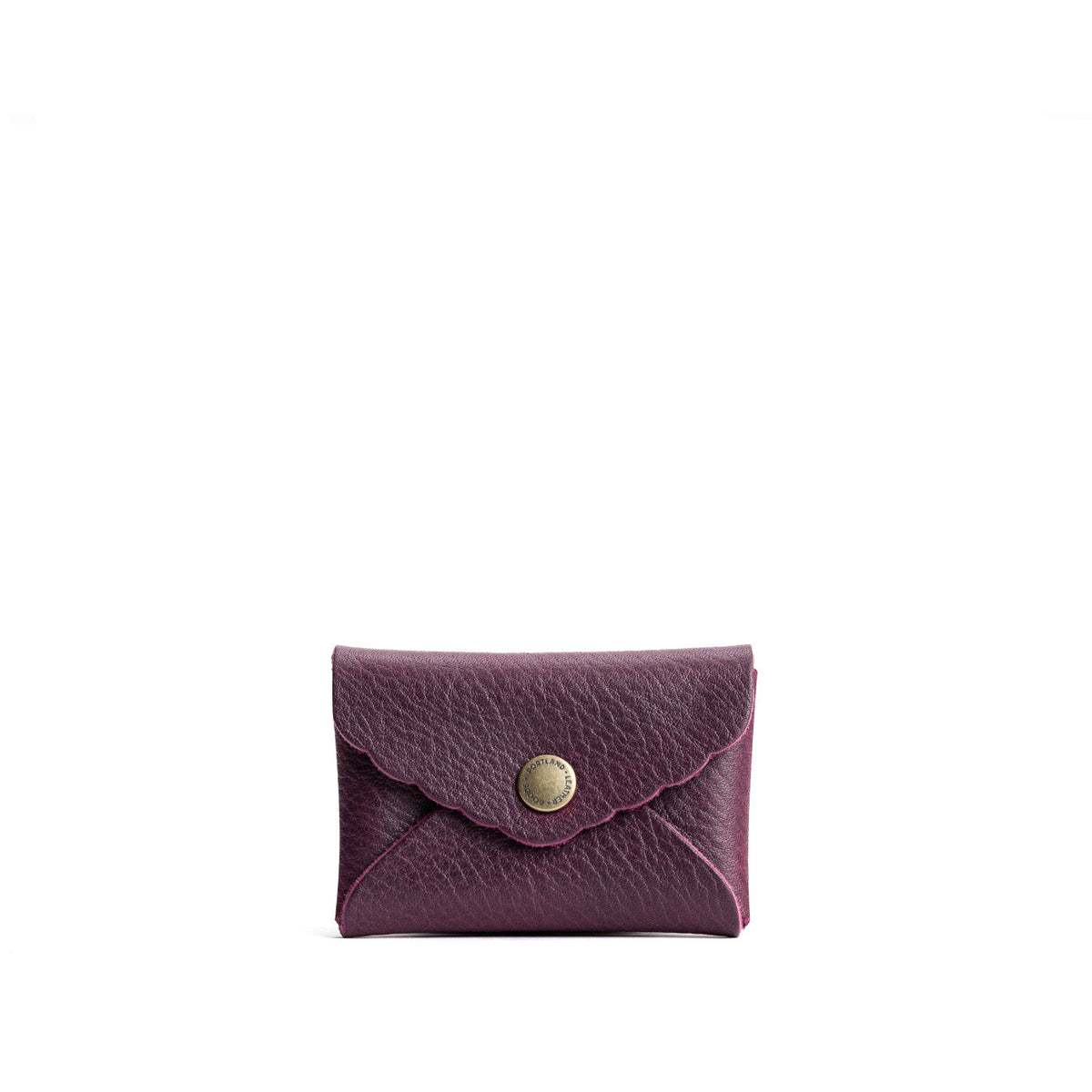 'Almost Perfect' Mini Daisy Wallet - Plum
