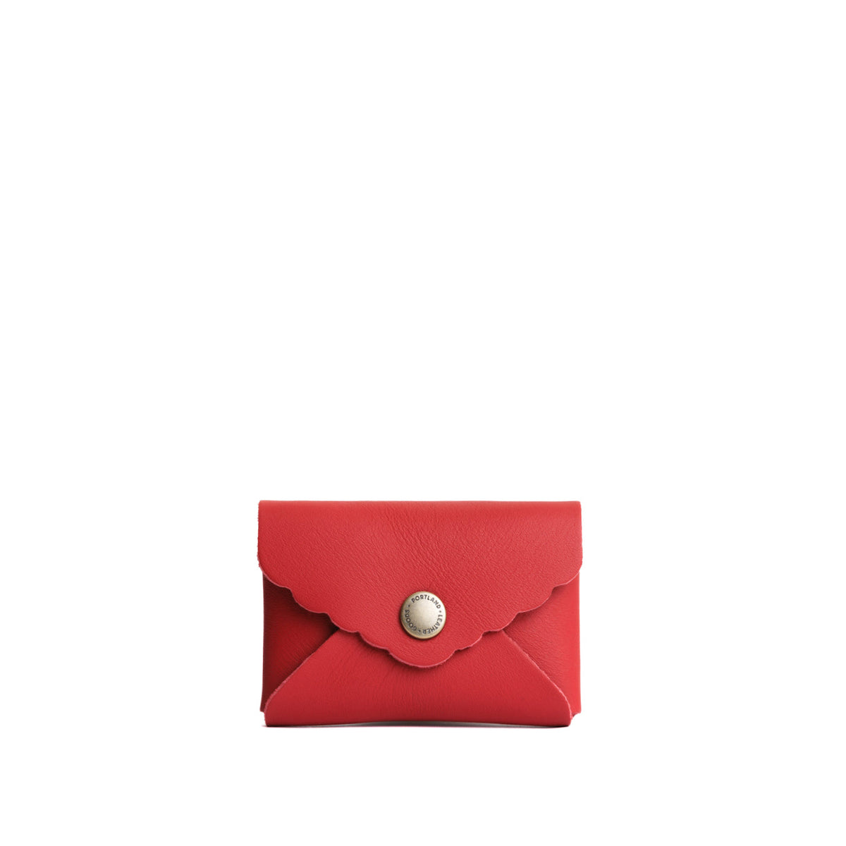 Mini Daisy Wallet - Crimson