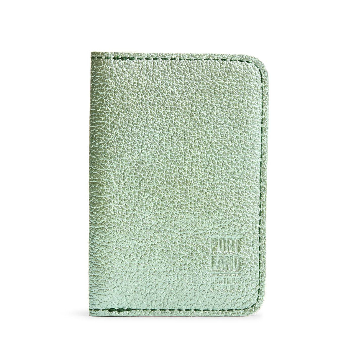 'Almost Perfect' Leather Modern Passport Holder - Beetle