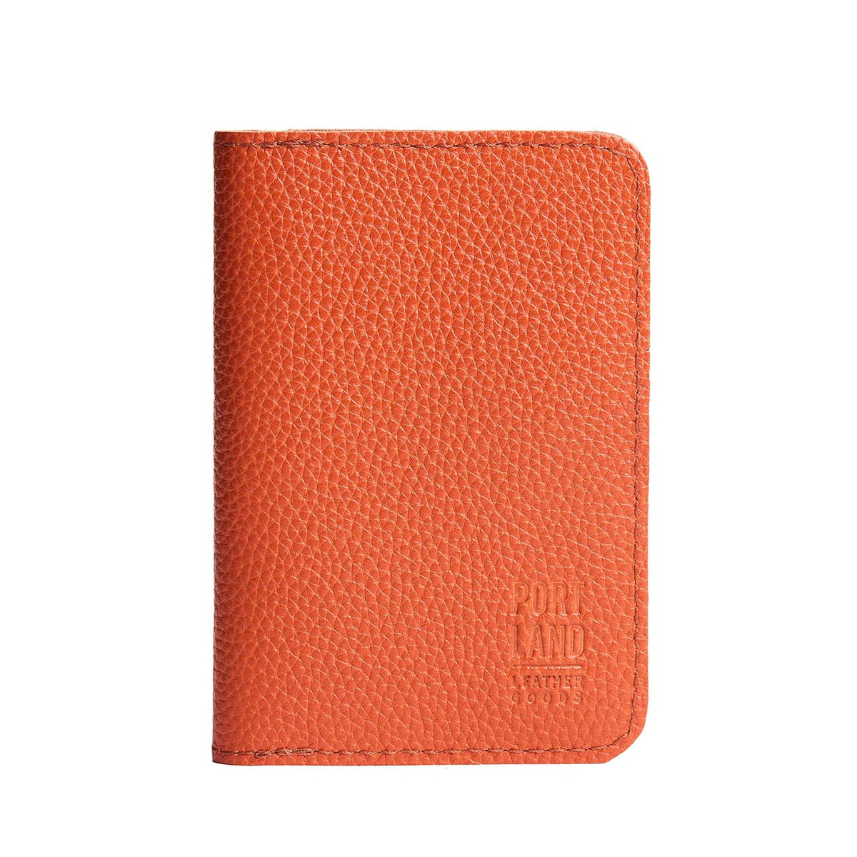 'Almost Perfect' Leather Modern Passport Holder - Koi