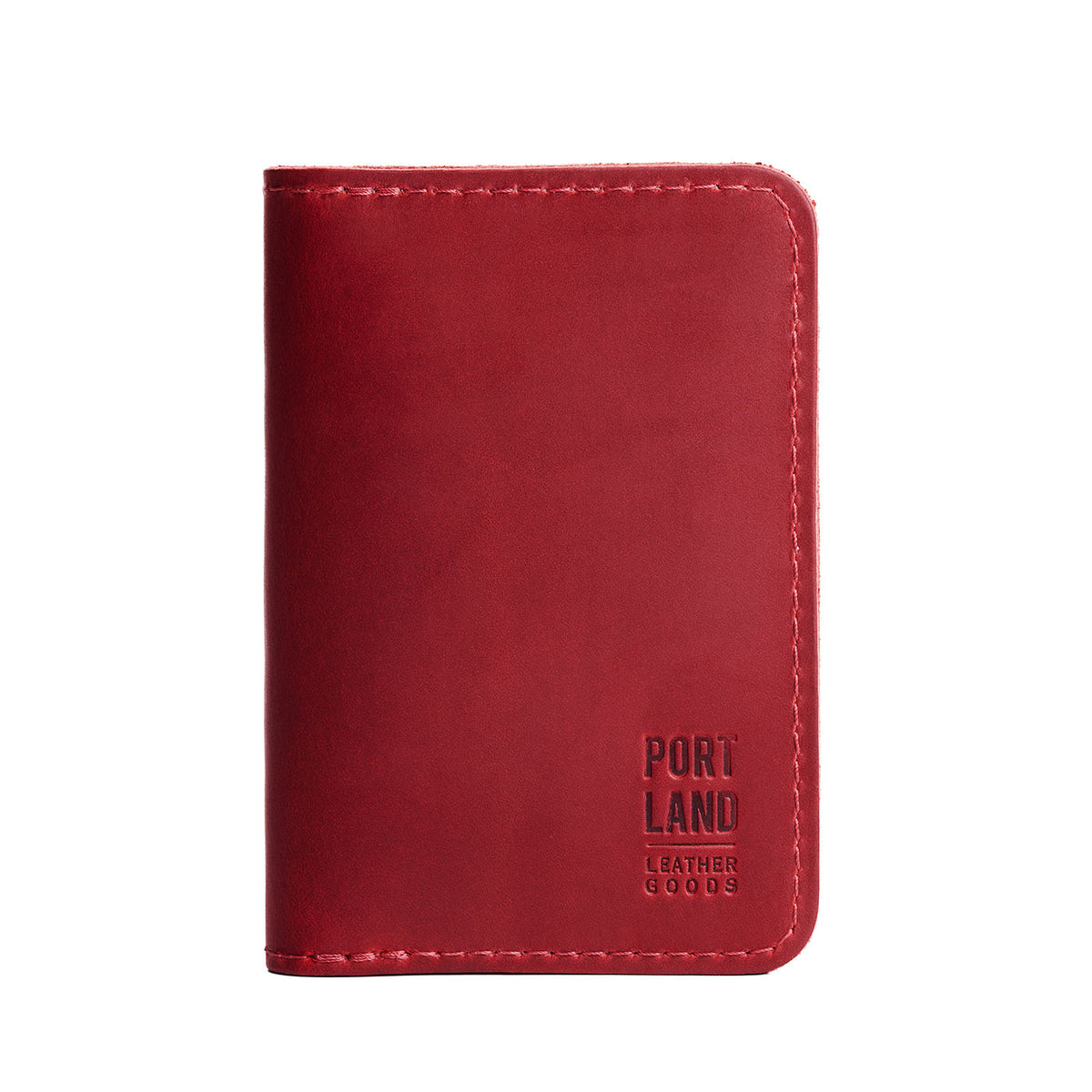 'Almost Perfect' Leather Modern Passport Holder - Phoenix