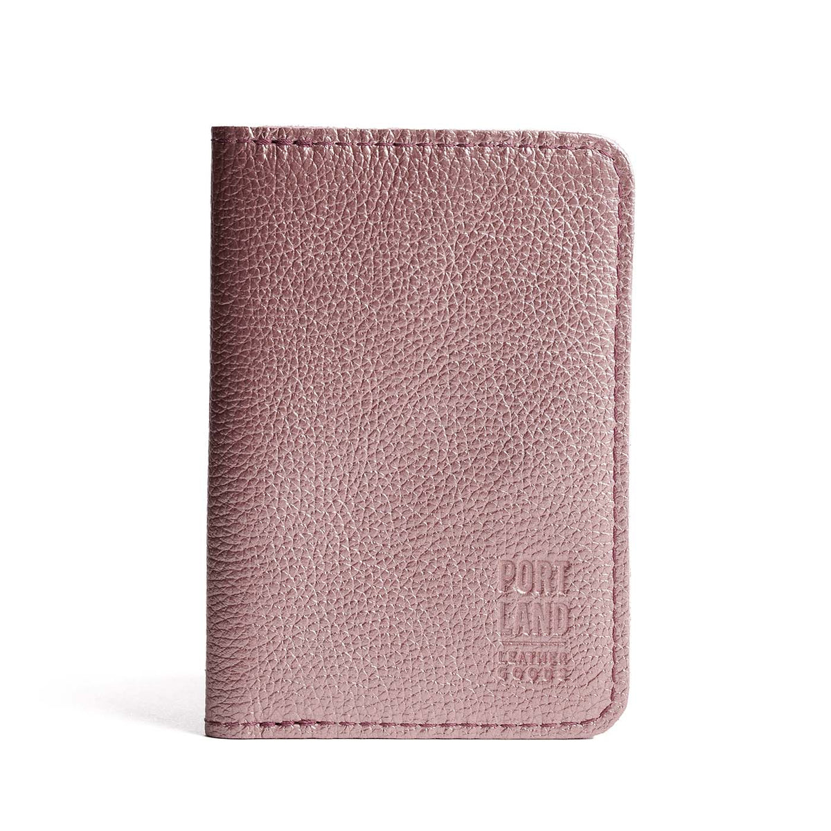 'Almost Perfect' Leather Modern Passport Holder - Supernova