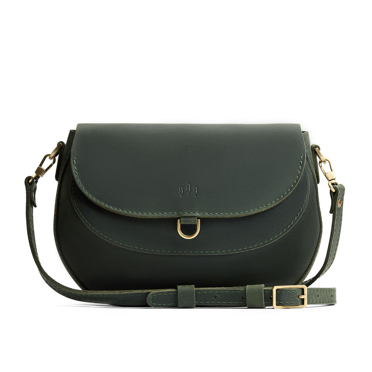 Monaco Crossbody - Evergreen / Large