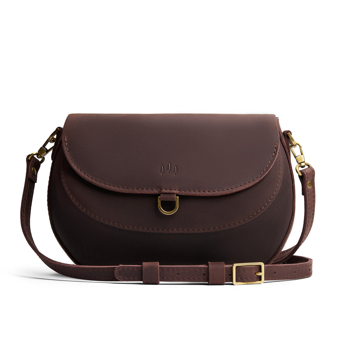 'Almost Perfect' Monaco Crossbody - Moose / Large