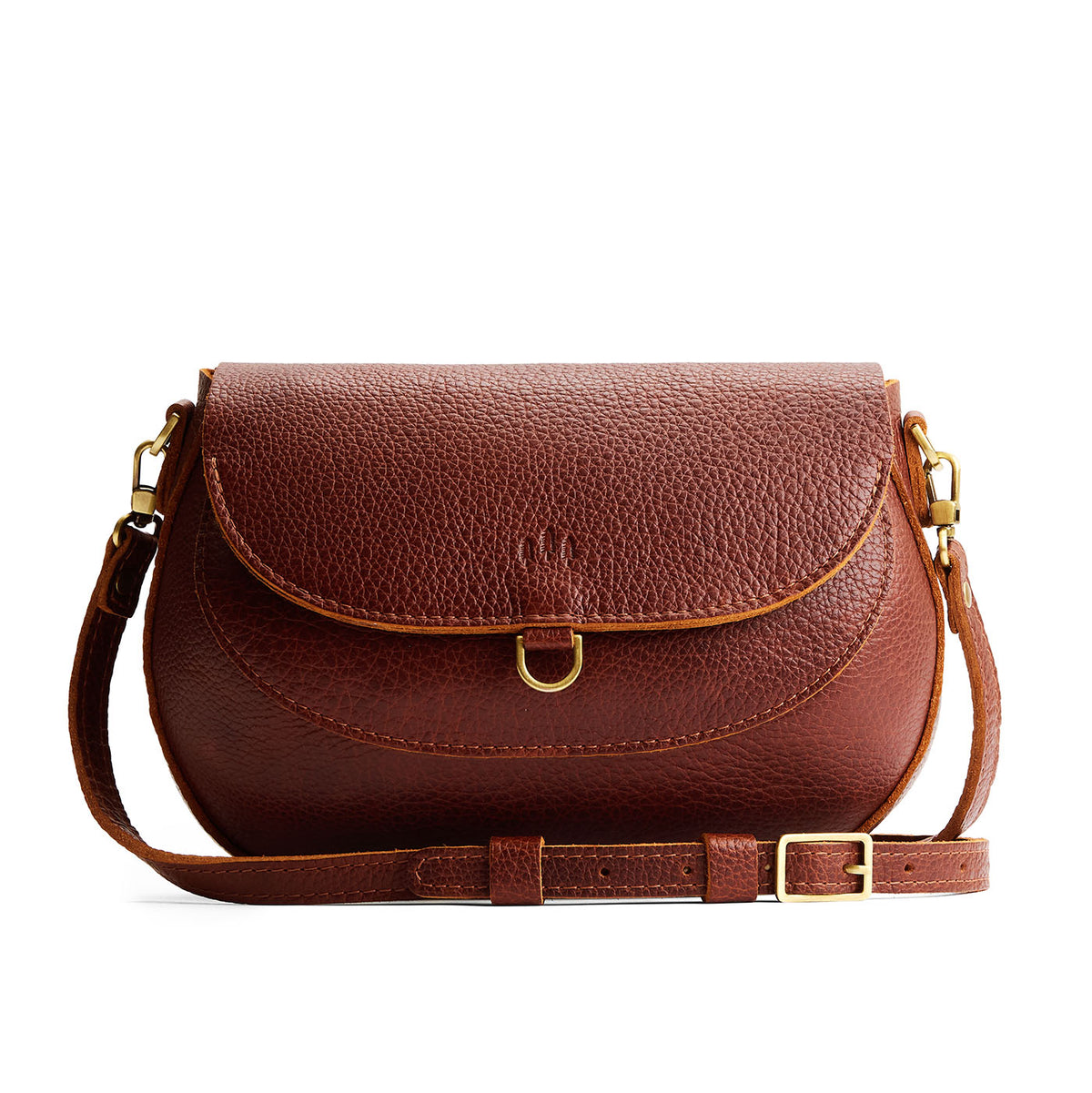'Almost Perfect' Monaco Crossbody - Nutmeg / Large