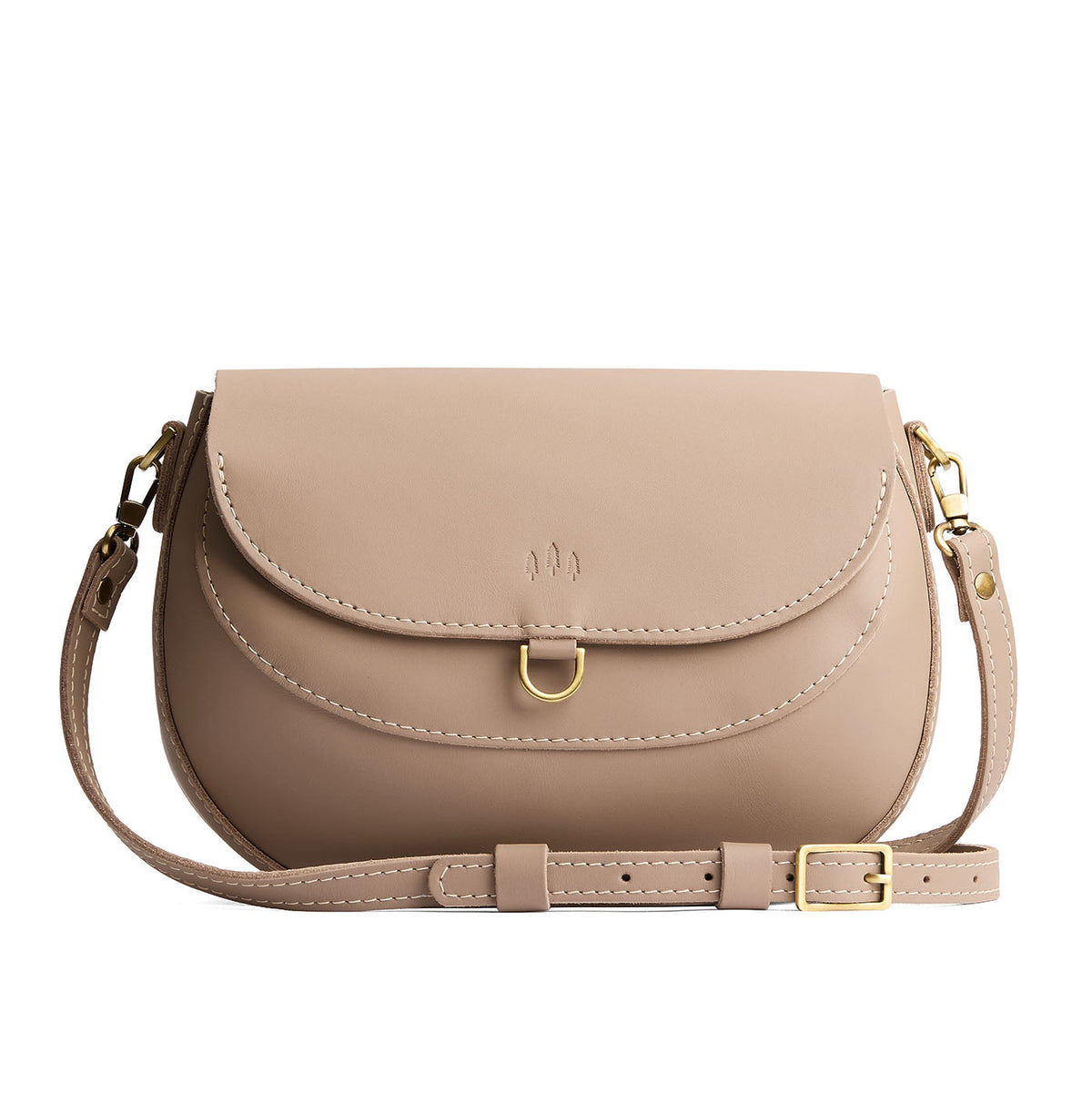 Monaco Crossbody - Stone / Large