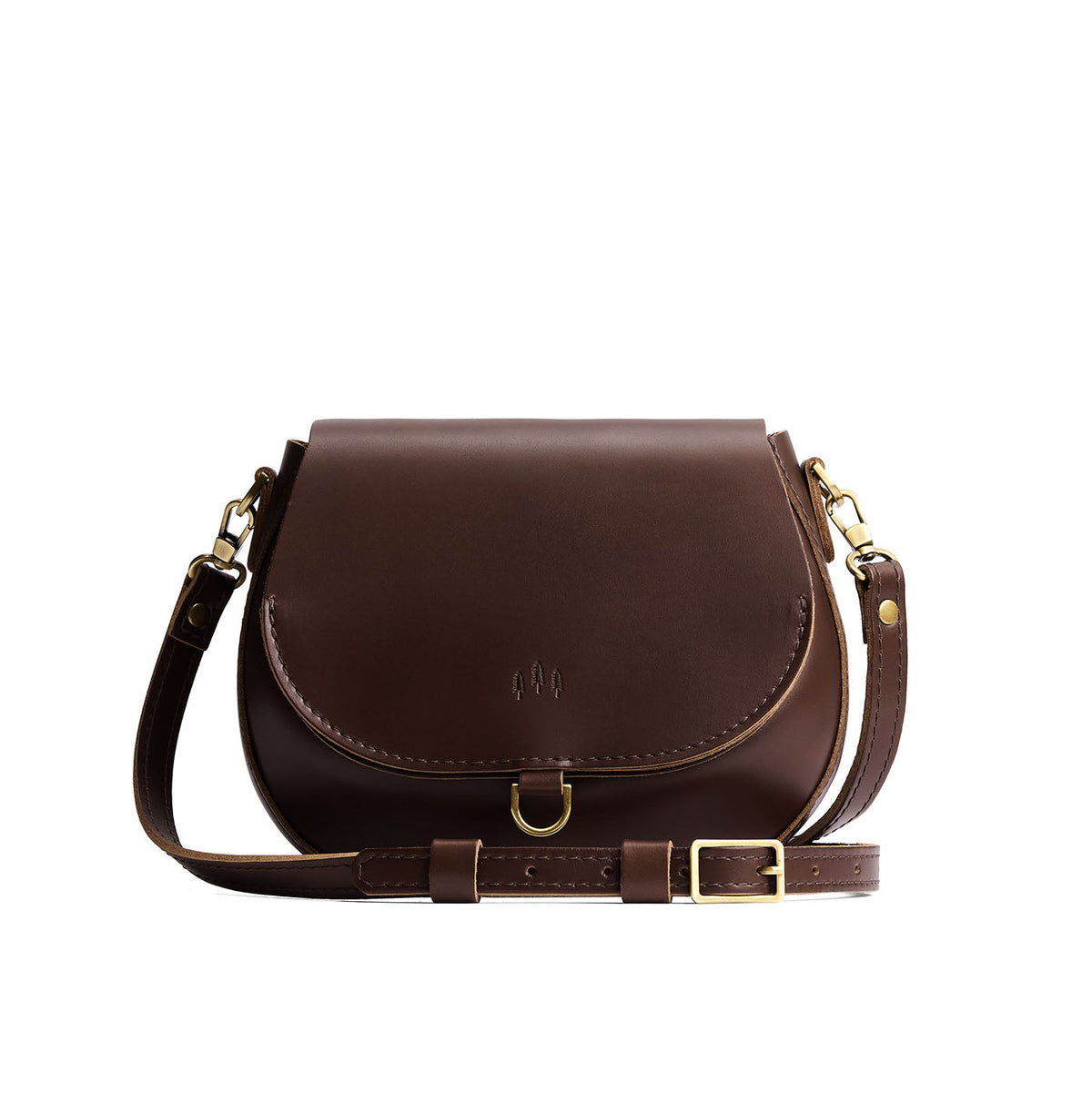 'Almost Perfect' Monaco Crossbody - Chocolate Brown / Small