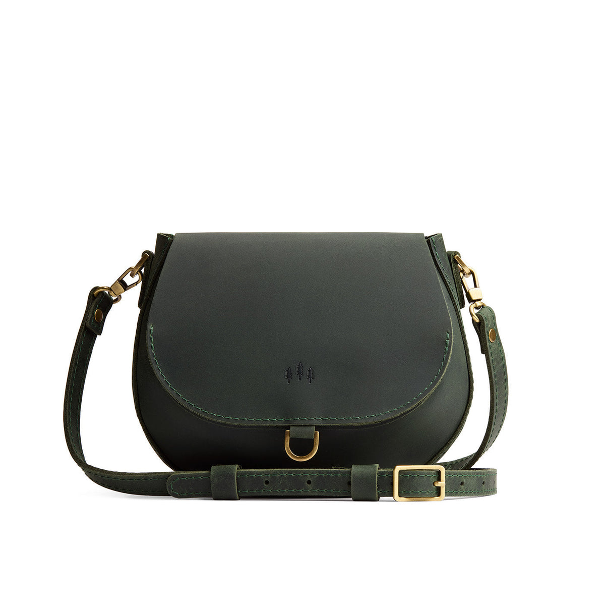 'Almost Perfect' Monaco Crossbody - Evergreen / Small
