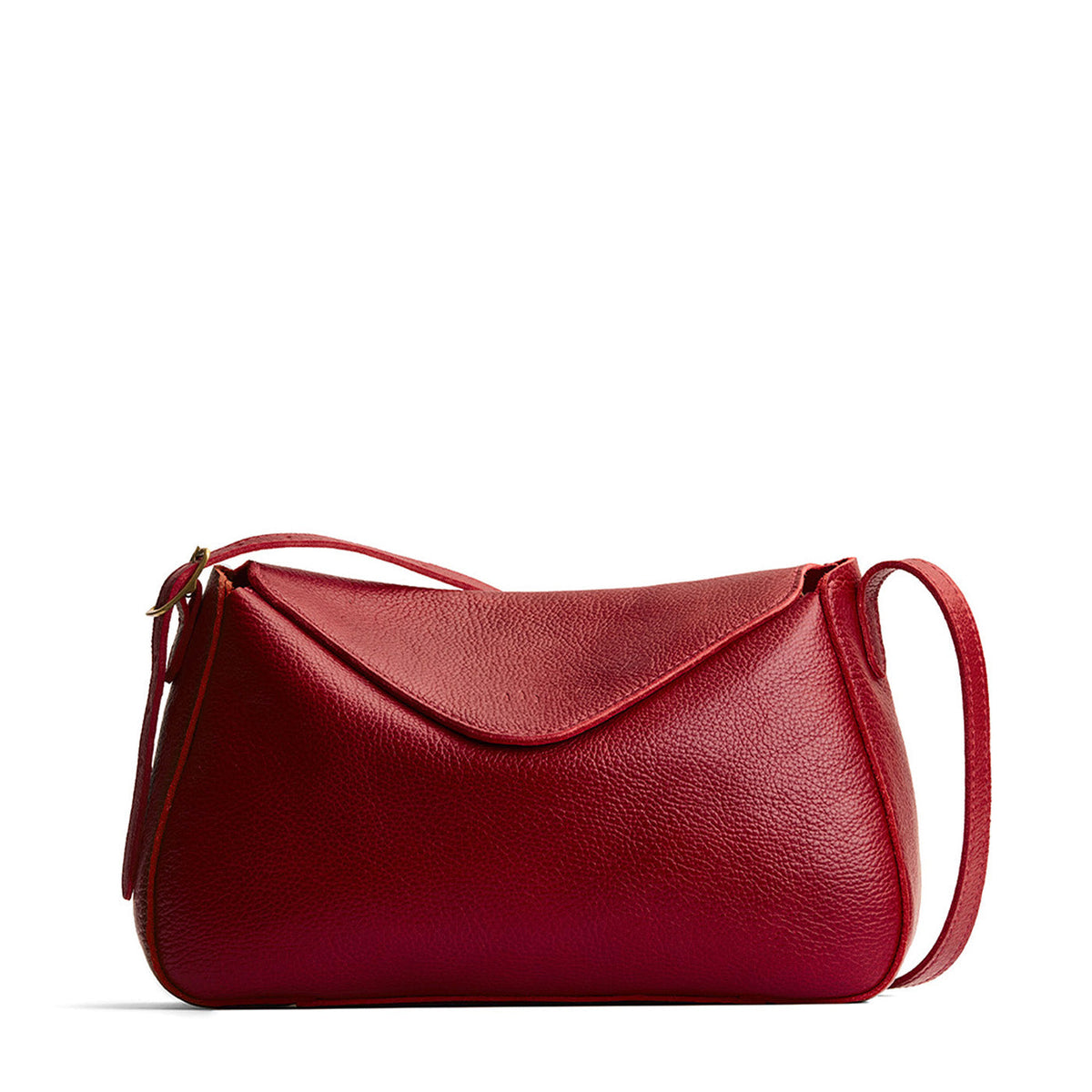 'Almost Perfect' Neruda Crossbody Bag - Chili Red / Medium