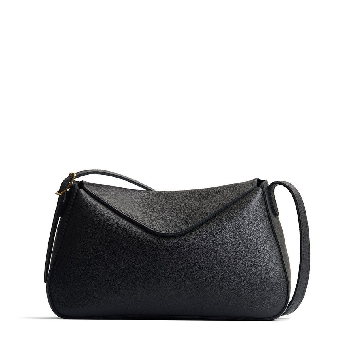 Neruda Crossbody Bag - Pebbled--black / Medium