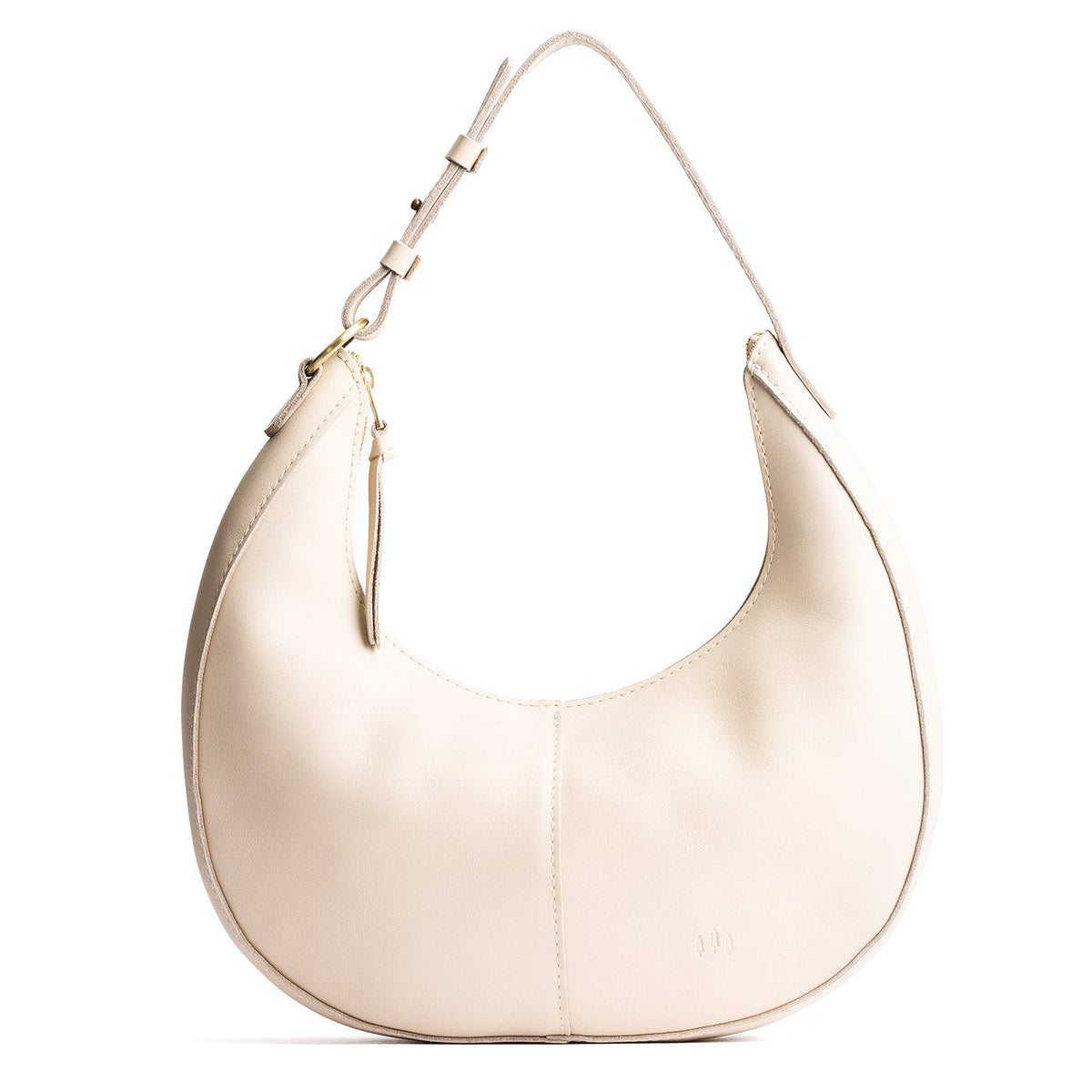 'Almost Perfect' Nora Shoulder Bag - Bone / Large