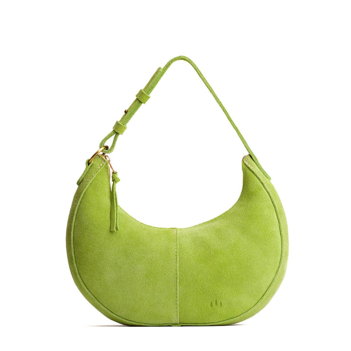 'Almost Perfect' Nora Shoulder Bag - Lime / Small