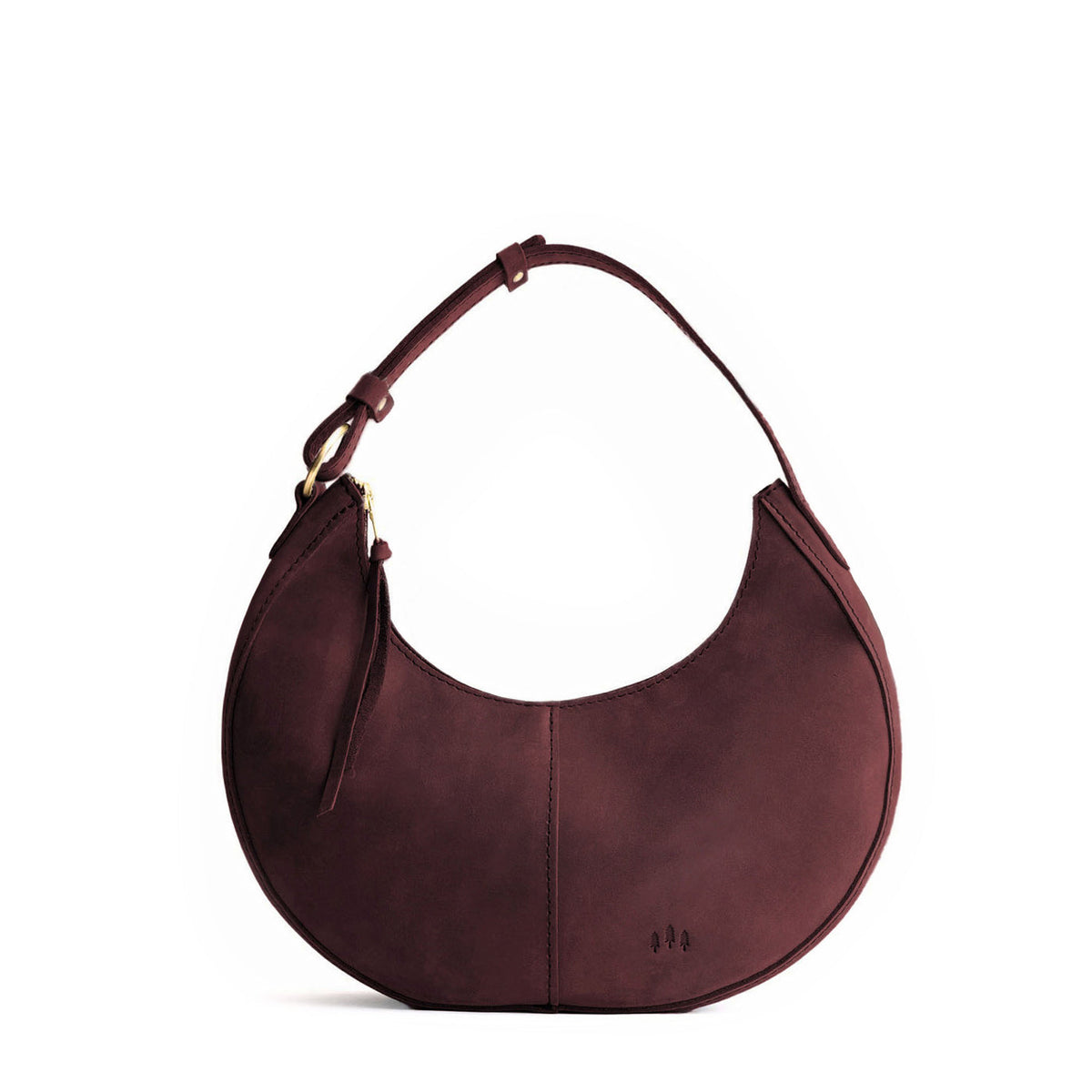 'Almost Perfect' Nora Shoulder Bag - Merlot