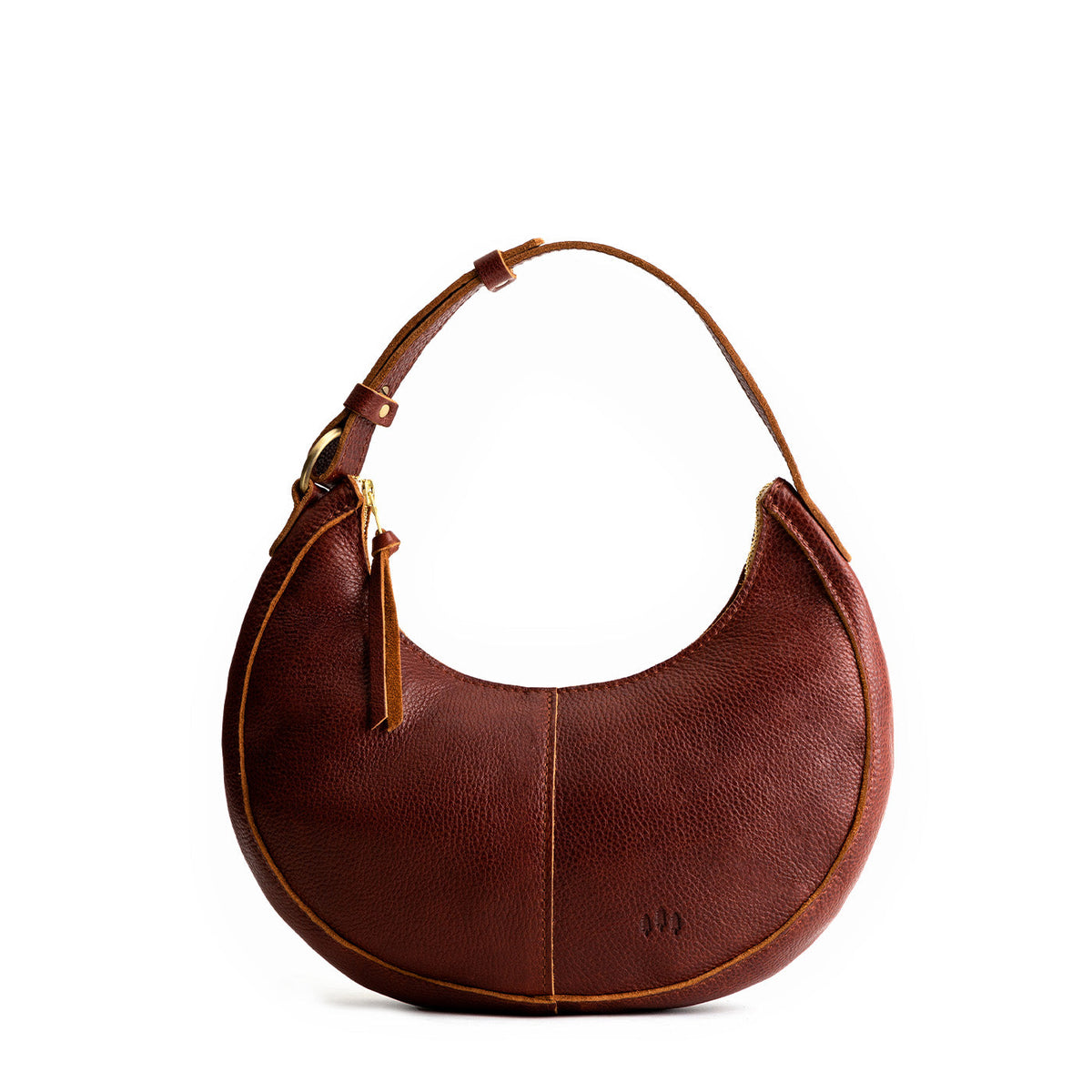 'Almost Perfect' Nora Shoulder Bag - Nutmeg / Small