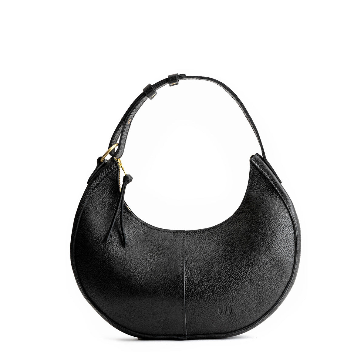 'Almost Perfect' Nora Shoulder Bag - Pebbled--black / Small