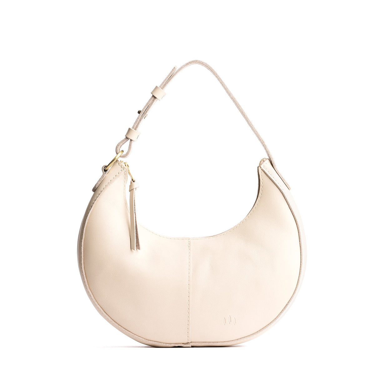 'Almost Perfect' Nora Shoulder Bag - Bone / Small